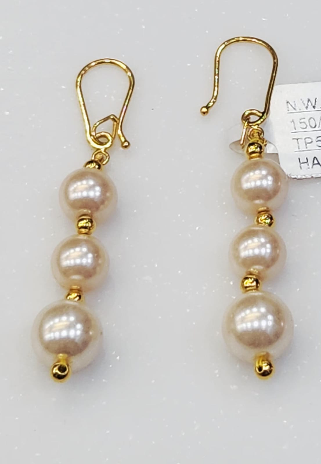 Royal Pearl Drop Earrings